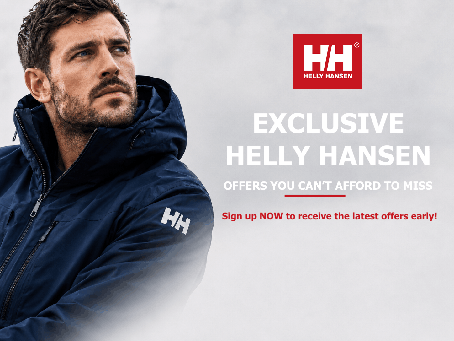 Exclusive Helly Hansen offers